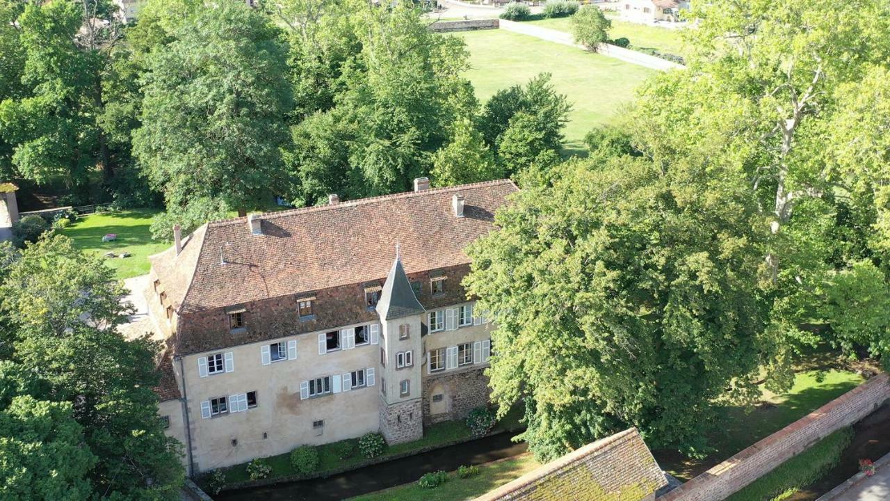 Chambres D'Hotes Chateau De Grunstein Stotzheim Exterior foto